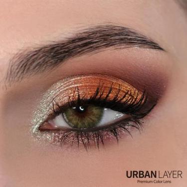 Imagem de Lentes de Contato Urban Layer Opal Green - Par com Estojo - no-brand