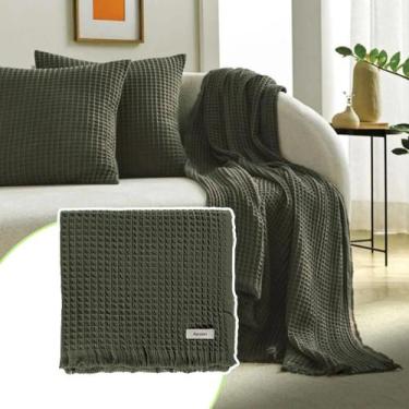 Imagem de Manta Decorativa Karsten Denver 100 Algodão 1,50x2,00m com Franjas e T