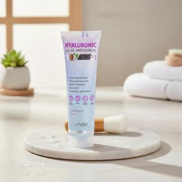 Imagem de Gel De Limpeza Facial Lovely 100g Acido Hyaluronic - Lovely Beauty Car