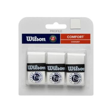 Imagem de Overgrip Wilson Pro Roland Garros - Branco e Azul