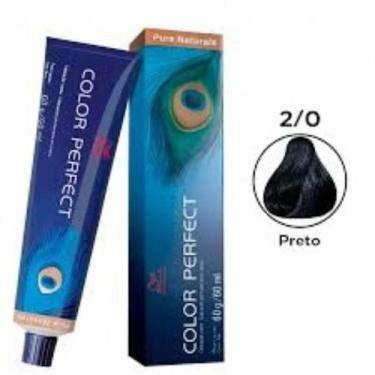Imagem de Wella Professionals Color Perfect Castanhos 60ml Todas as Cores, 2/0 P