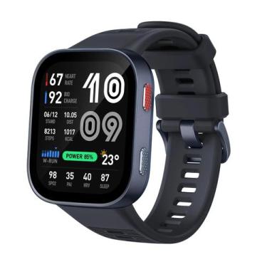 Imagem de Amazfit Relógio inteligente Bip Max de 46 mm, bateria de 20 dias, tela