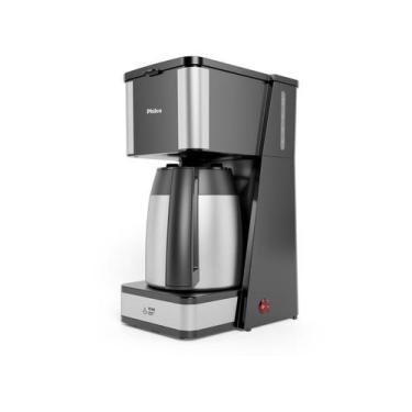 Imagem de Cafeteira Philco 40 Cafezinhos 1,6l Jarra Em Inox Pcf40d 127v, Preto e