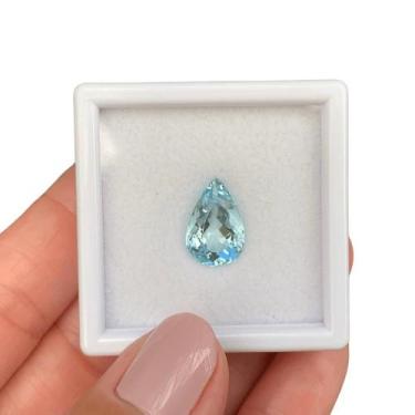 Imagem de Água Marinha Gota 4,17ct - SP GEMAS