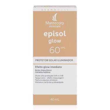 Imagem de Protetor Solar Iluminador MANTECORP Episol Glow FPS 60 40ml