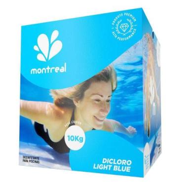 Imagem de Cloro Para Piscina Tratamento Montreal Granulado Dicloro Light Blue Ca