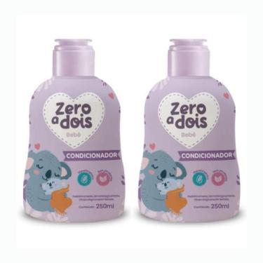 Imagem de Kit 2 Condicionador Bebê Suave Hipoalergênico Zero a Dois
