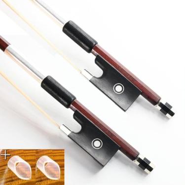 Imagem de Arco de Violino VINGOBOW 4/4 Pau-Brasil 75cm Cavilha de Ébano