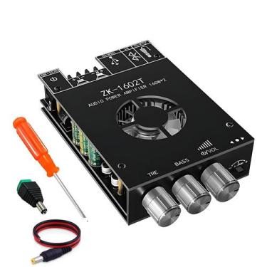 Imagem de Amplificador de Áudio Sigllr ZK-1602T Bluetooth 5.1 320W 2.1 Canais