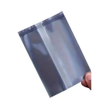 Imagem de Sacos De Padaria Foscos Termoseláveis 100un Transparentes PE Multiuso 