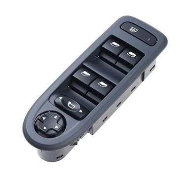 Imagem de Interruptor de espelho de janela de controle mestre de energia elétrica preto e bege, adequado para Peugeot 98060866