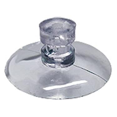 Imagem de Ventosa 25mm (2,5cm) De Silicone P/Vidro Acrílico Pvc 30 Pçs