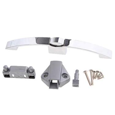 Imagem de Puxe o botão de bloqueio de bloqueio de trava Botão do botão da caravana do botão da caravana da trava para o armário da porta do armário do armário do armário da mobília YYDFPIIA