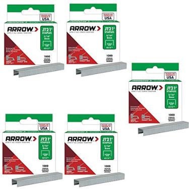 Imagem de Arrow Fastener 215 Agrafos Genuínos Jt21/T27 De 5/16 Polegadas, Pacote Com 1.000 (5)