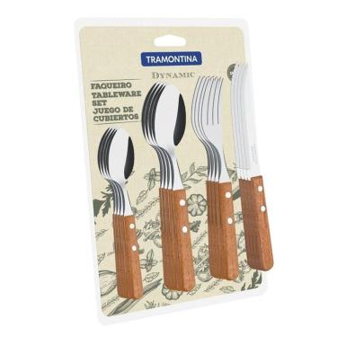 Imagem de Conjunto Talheres Inox 16 Peças Dynamic Tramontina 22399/003