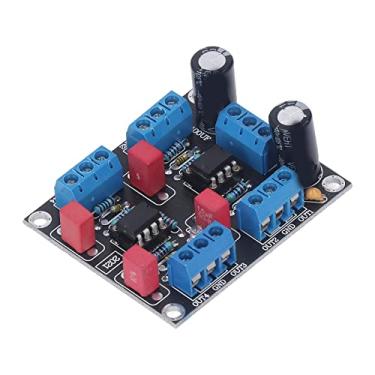 Imagem de 5W 4 canais 12V-15V de alto desempenho indutor capacitor placa amplificador placa controladora de chip para home theater