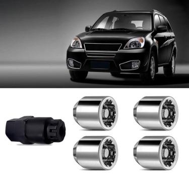 Imagem de Porca Antifurto Roubo Rodas Carros Chery