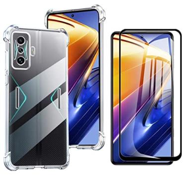 Imagem de Capa Capinha Anti Impacto P/Poco F4 Gt + Pelicula Vidro 3d - Phone Palace