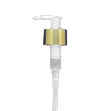 Imagem de Kit 25 Valvulas Pump Dosadora Luxo Translucida Base Dourada Para 1000/1500Ml - Atacado