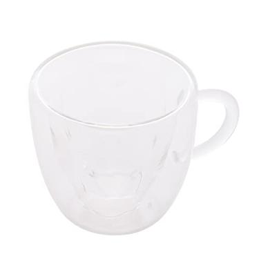 Imagem de Conjunto 2 Xícaras de Café Parede Dupla de Vidro Borossilicato Hibisco 75ml - Lyor, Modelo: 2438