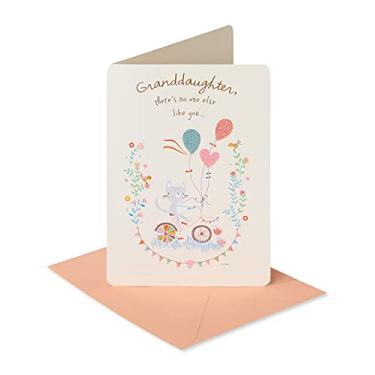 Imagem de American Greetings Cartão de aniversário para neta (ninguém mais gosta de você)