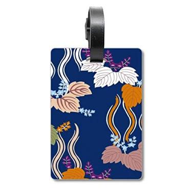 Imagem de Pintura Cultura Japonesa Folha Mala Etiqueta Cartão de Bagagem Scutcheon Etiqueta