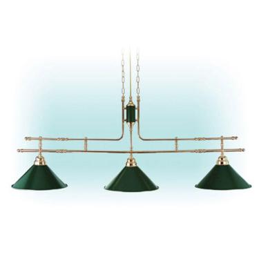 Imagem de Luminária Pendente Mesa De Sinuca 3 Cúpulas Bilhar Salão