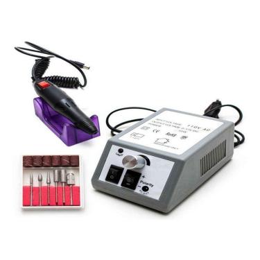 Imagem de Lixa Unha Elétrica Profissional  Manicure  Pedicure  Bivolt