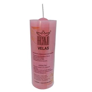 Imagem de caixa com 5 velas 7 dias tradicionais arcanjo velas 270g (Rosa)