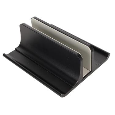 Imagem de Suporte de Mesa Com Estação de Encaixe Ajustável, Suporte Vertical para Laptop, Liga de Alumínio 3 Em 1, Ajustável (Preto)