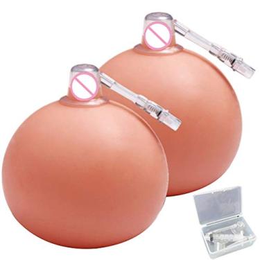 Imagem de Corretor de mamilo indolor para mamilos invertidos, material PP de silicone, sucção forte, fácil de usar, ideal para meninas e mulheres grávidas (transparente)
