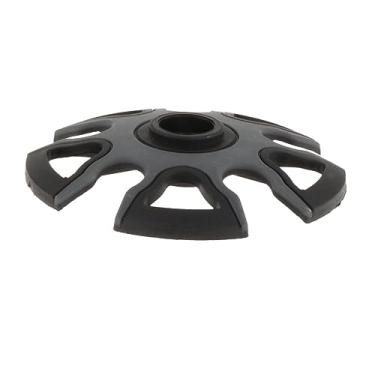 Imagem de shamjina Acessórios para bastões de caminhada, bastões de caminhada, protetor de ponta para bastões de caminhada, cesta de floco de neve, cesta de bastão de, CINZENTO