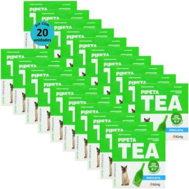 Imagem de Pipeta Tea 0,5 Ml Antiparasitário Contra Pulgas Para Gatos De Até 4 Kg