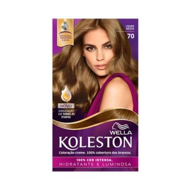 Imagem de koleston kit Coloracao - 70 Loiro Medio