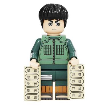 Imagem de Boneco Blocos De Montar Rock Lee Naruto Mangá