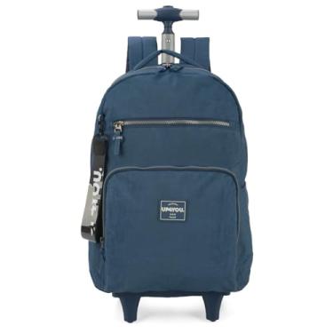 Imagem de Kit Mochila de Rodinha masculina juvenil Up4you 51614 (AZUL)
