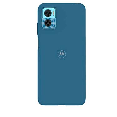 Imagem de Motorola, Capa Protetora Moto E22, Original Anti Impacto, Azul