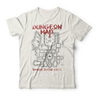 Imagem de Camiseta Dungeon Map Studio Geek-Unissex
