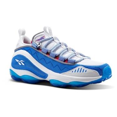 Imagem de Reebok Tênis de caminhada feminino DMX Run 10, Vital Azul/Rosa Fusion/Branco, 7