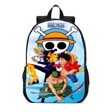 Imagem de Mochila Escolar Infanto Juvenil Anime One Piece Novidades 0271-Unissex