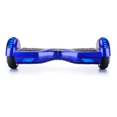 Imagem de Hoverboard Skate Elétrico 6.5" com Bolsa Led Bluetooth Azul Bivolt Brinovar