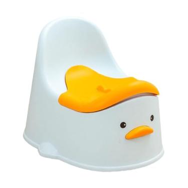 Imagem de menolana Vaso sanitário para treinamento, real, fácil de limpar, assento confortável para treinamento, penico removível, tanque para crianças, Azul