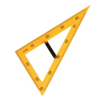 Imagem de Gralara Ferramenta de Geometria Matemática para Desenho, Régua Geométrica, Bússola, Transferidor, Grande Digital para Desenhos, Professores, Quadro-negro, Esc, Triângulo de 60 graus