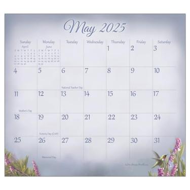 Imagem de Legacy Bloco magnético para calendário Songbirds 23 x 20 de papel premium 2025