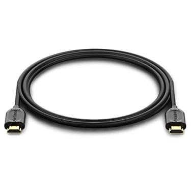 Imagem de Cabo HDMI Fosmon 4K 3 pés, banhado a ouro ultra alta velocidade [10,2 Gbps UHD 2160p@30Hz 3D HD 1080p] suporta Fire TV, Apple TV, Ethernet, retorno de áudio, Xbox PlayStation PS3 PS4 PC