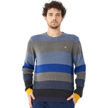 Imagem de Sueter Tricô Colcci Listrado Masculino-Masculino