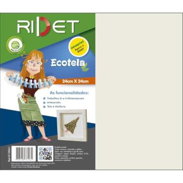 Imagem de Tela Painel Para Pintura Ecotela Em Folhas 24X24Cm 111566