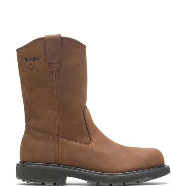 Imagem de Bota de trabalho masculina Wolverine W04707, Marrom, 8