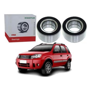 Imagem de Par Rolamento Roda Dianteiro Ecosport 1.6 2.0 2008 A 2012 - FAG
