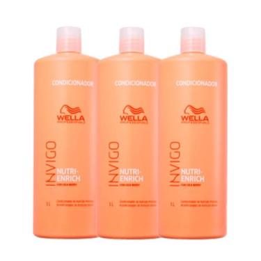Imagem de KitCondicionador Invigo Nutri-Enrich 1L 3un- Wella Professional - Well